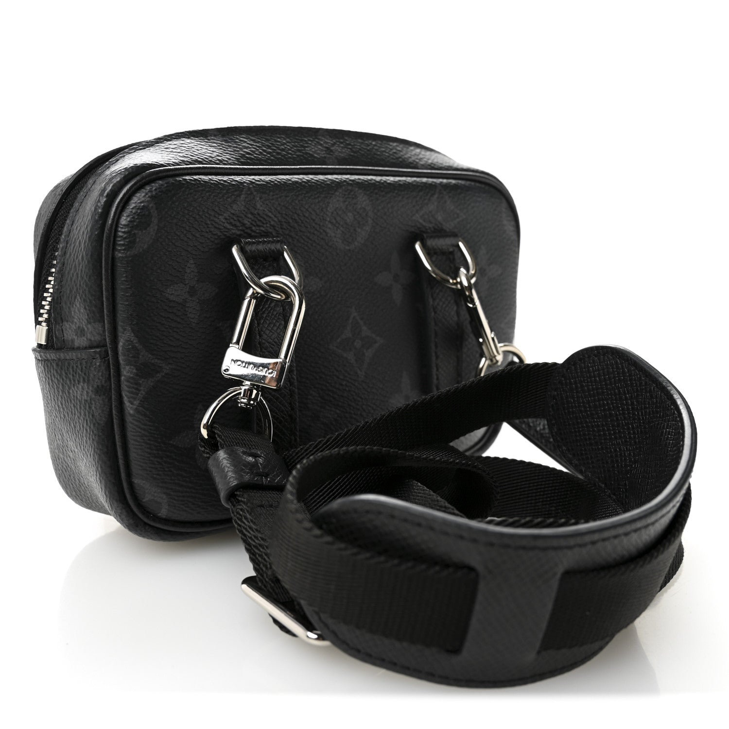 Louis Vuitton Monogram Eclipse Taigarama Outdoor Pouch Black 5 of 19