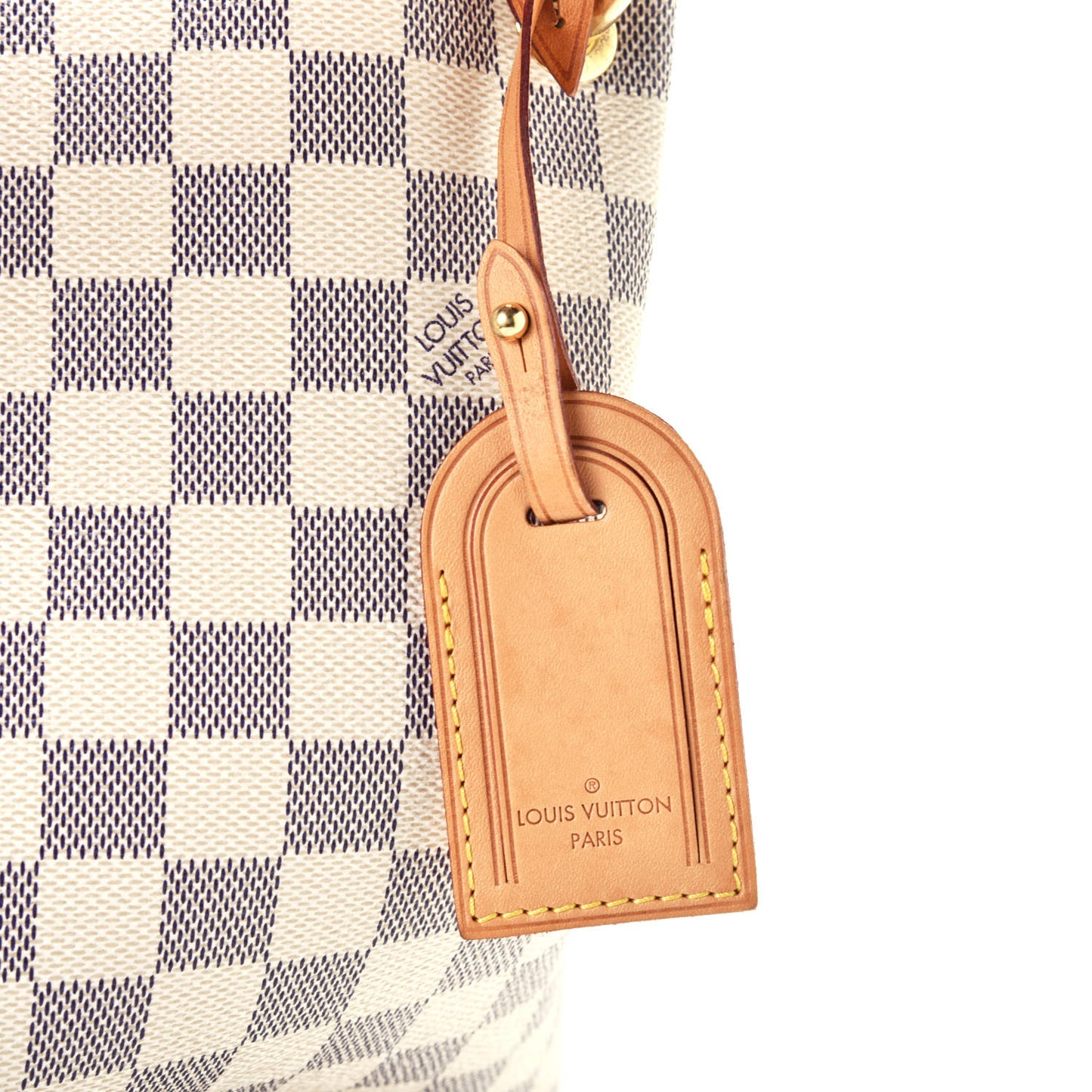 Damier Azur Graceful MM Rose Ballerine