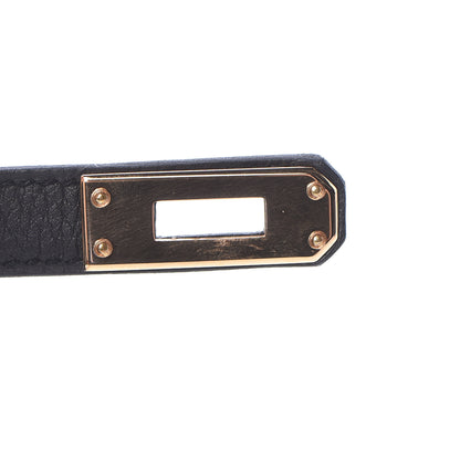 Hermes Togo Birkin 25 Black 31 of 34