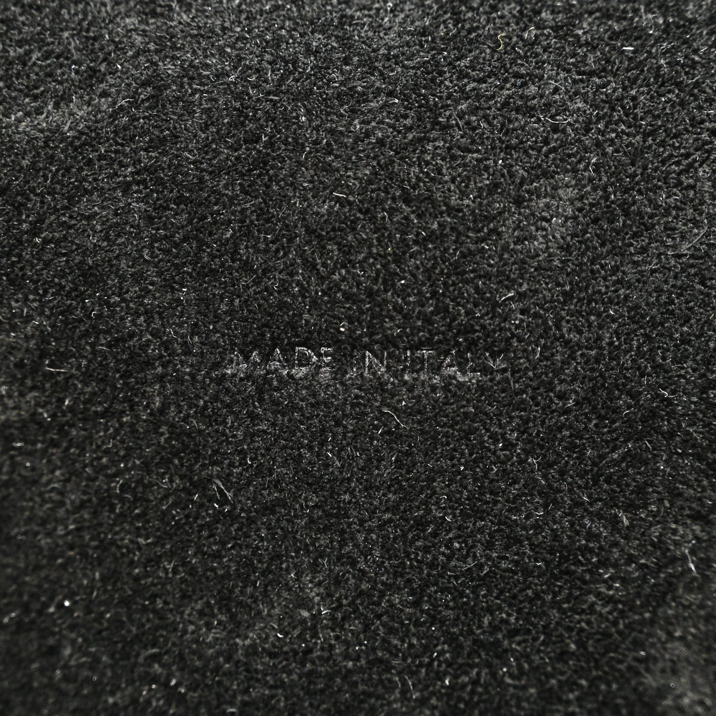 Grained Calfskin Mini Belt Bag Black