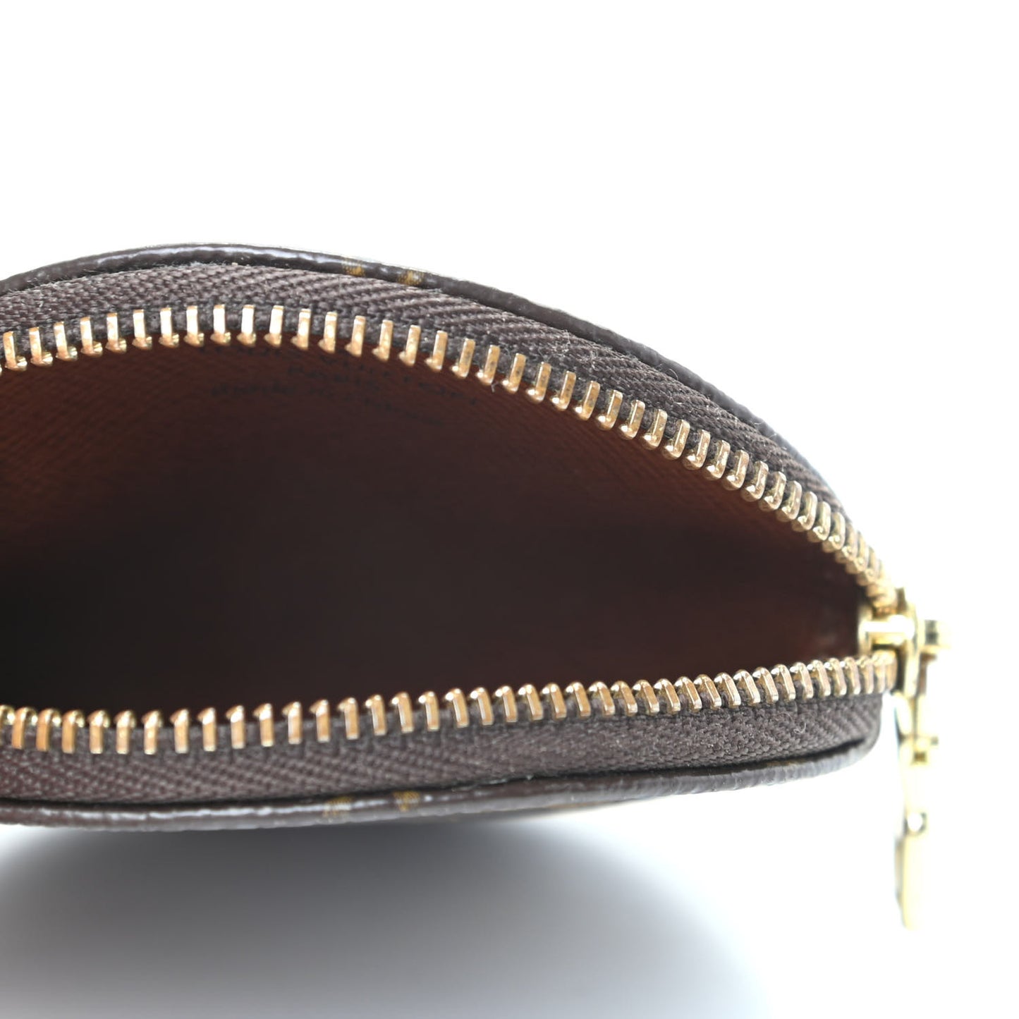 Monogram Round Coin Purse