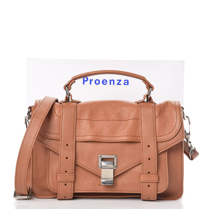 Proenza Schouler Lambskin Tiny PS1 Satchel Dune 13 of 13