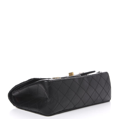 Chanel Aged Calfskin Lucky Charms 2.55 Reissue 225 Flap Black 5 of 13