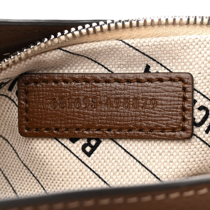 Balenciaga X GUCCI GG Monogram Azalea Calfskin Neo Classic Silver Hardware Medium City Beige Ebony Brown Sugar 7 of 14
