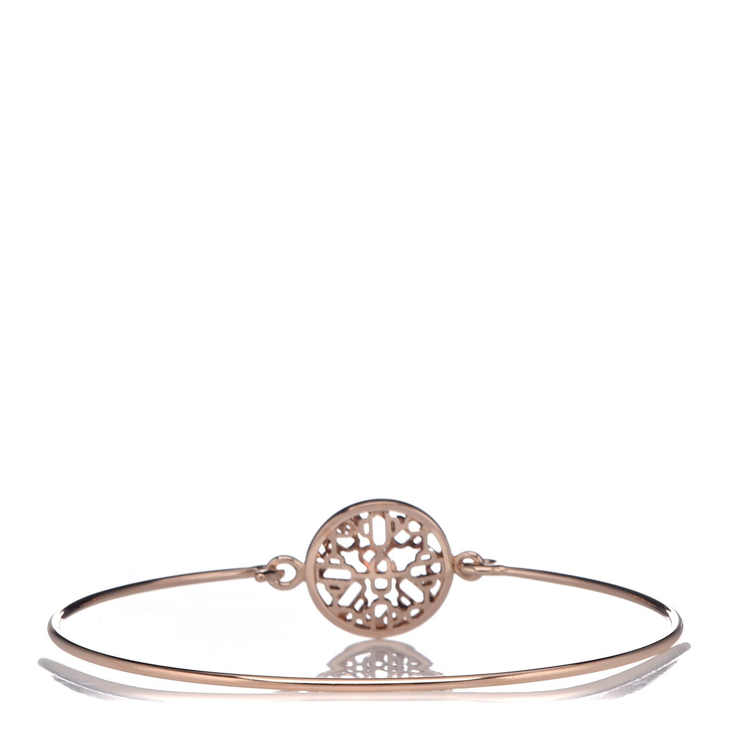 18K Rose Gold Chaine D'Ancre Passerelle Bracelet