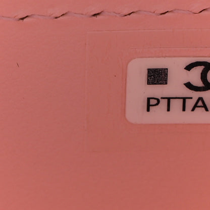 Chanel Caviar Quilted Small Vanity Case With Chain Light Pink 7 of 11