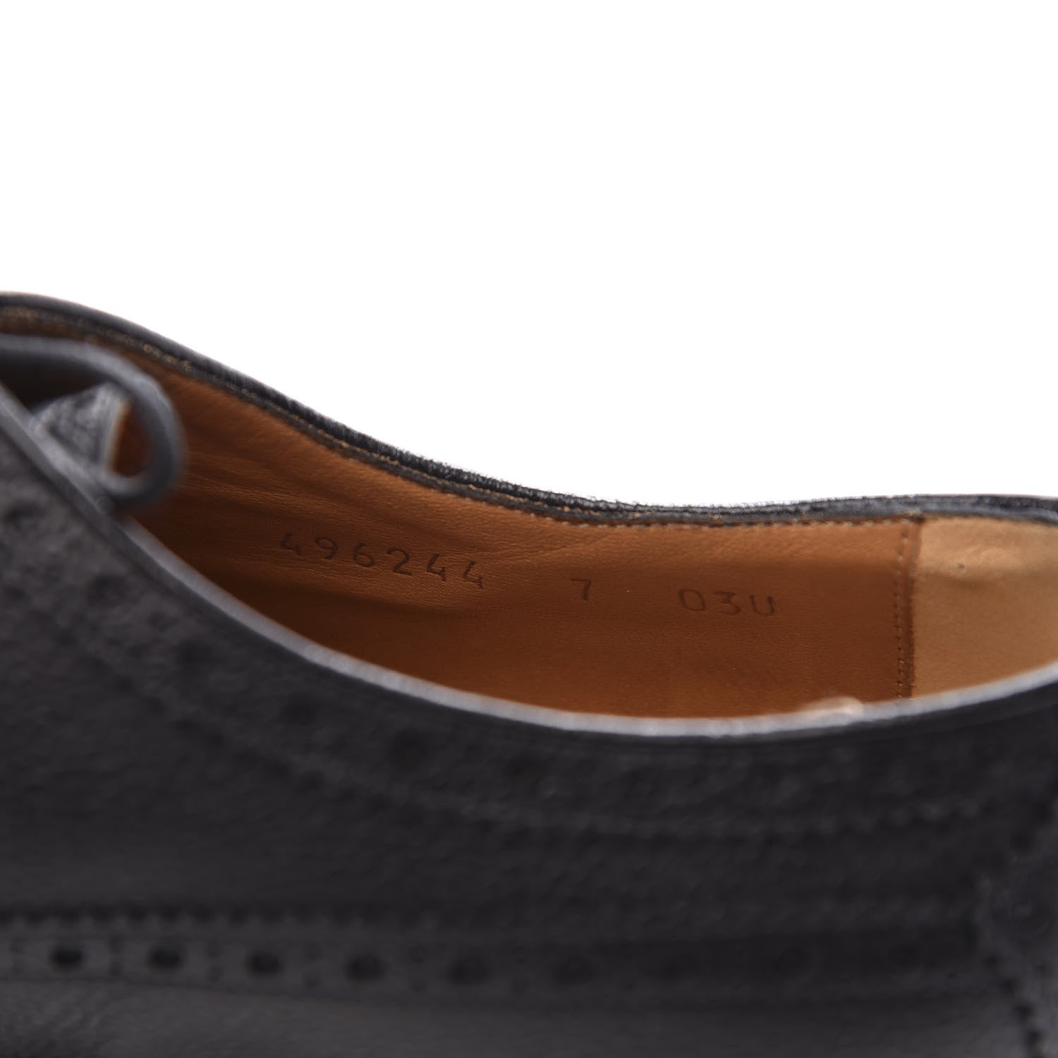 Gucci Pebbled Calfskin Dionysus Web Mens Martins Shoes 7 Black 10 of 11