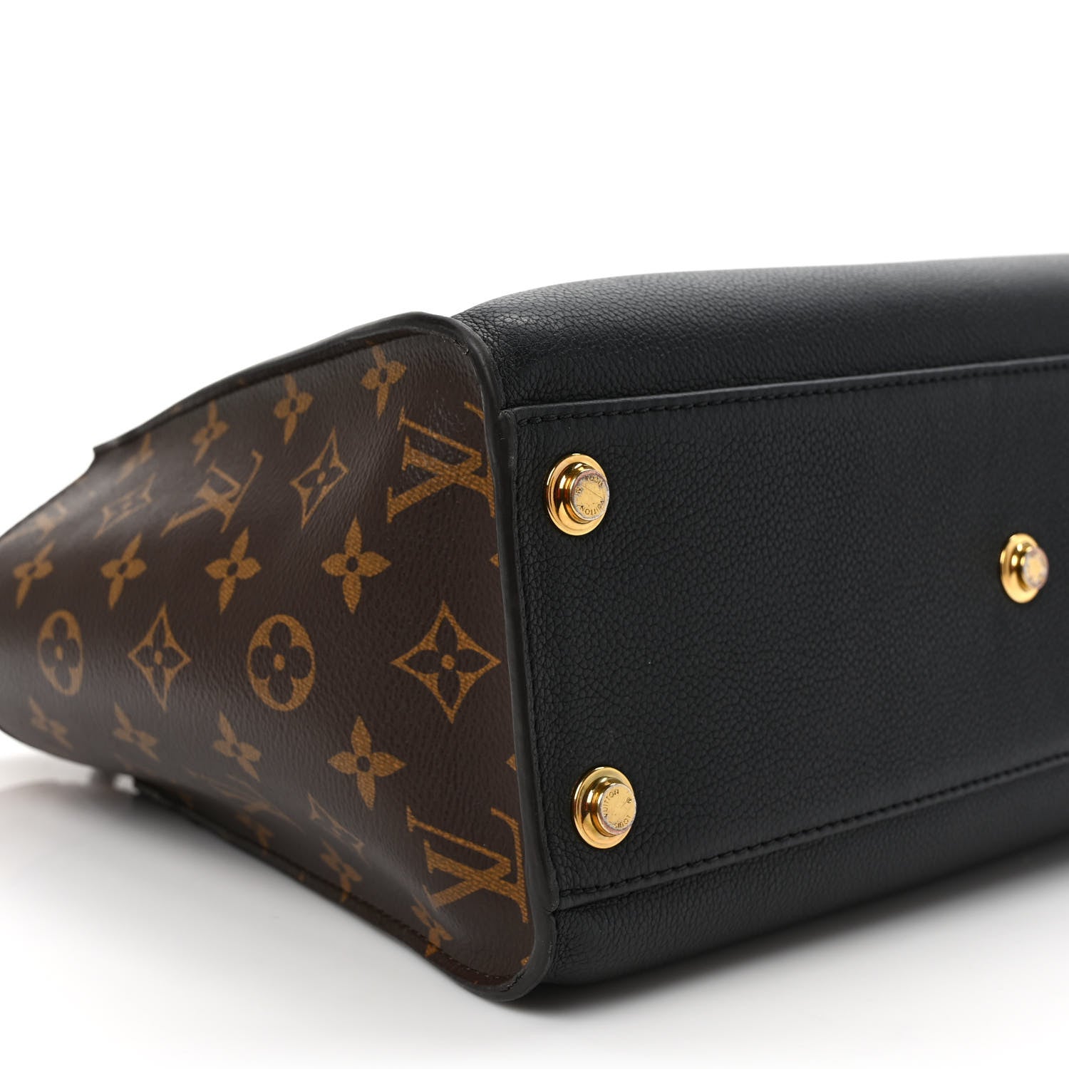 Louis Vuitton Calfskin Monogram On My Side Black 7 of 8