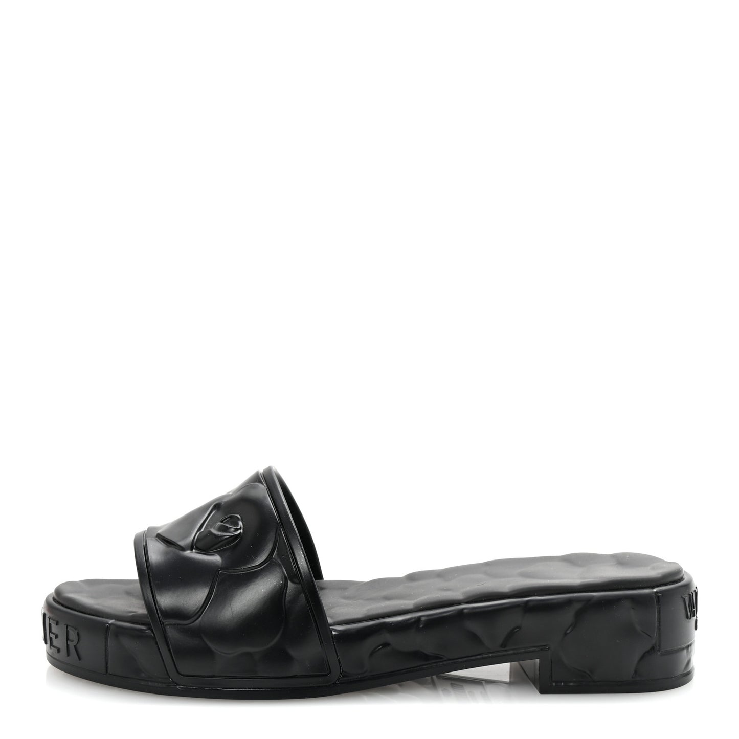 Rubber Atelier 03 Rose Edition 25/40mm Platform Slide Sandals 39 Black