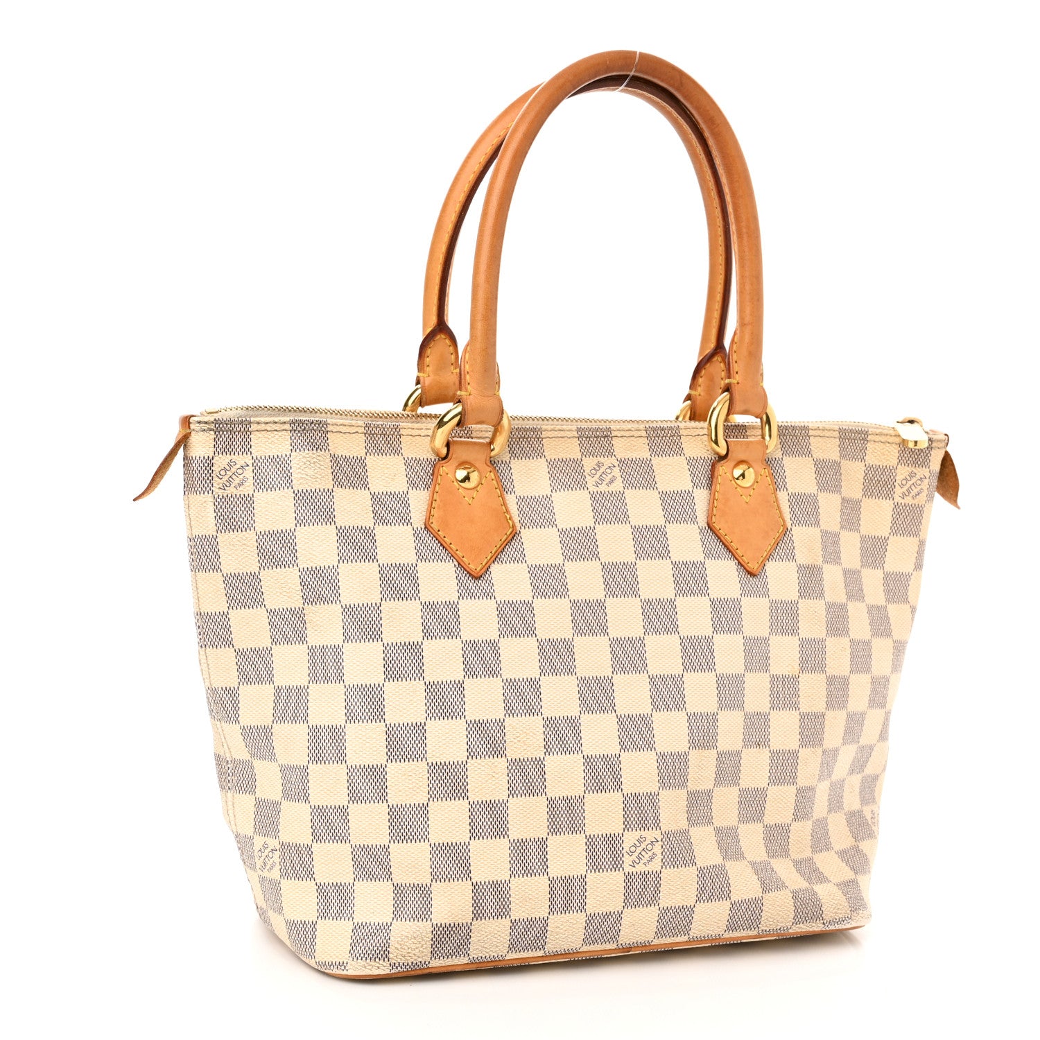 Louis Vuitton Damier Azur Saleya PM 3 of 14