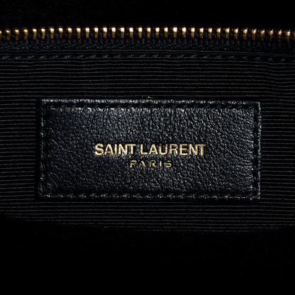 Saint Laurent Grain De Poudre North South Medium Museum Tote Black 6 of 9