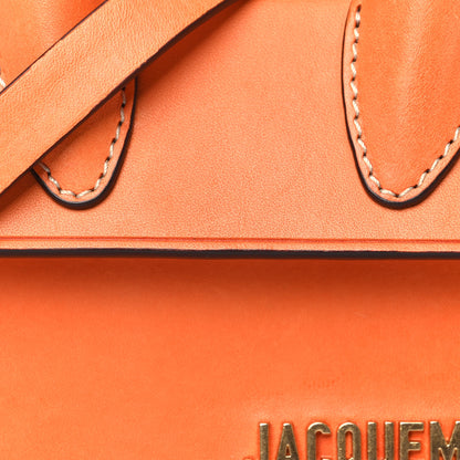 Jacquemus Smooth Calfskin Le Chiquito Orange 7 of 9