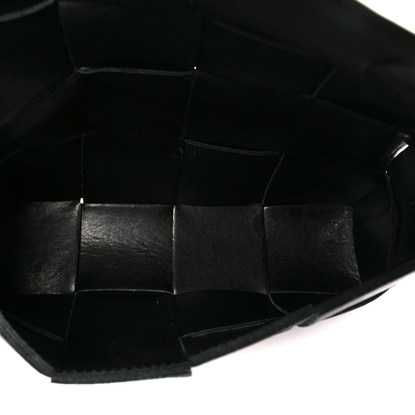 Nappa Maxi Intreccio The Belt Cassette Bag Black