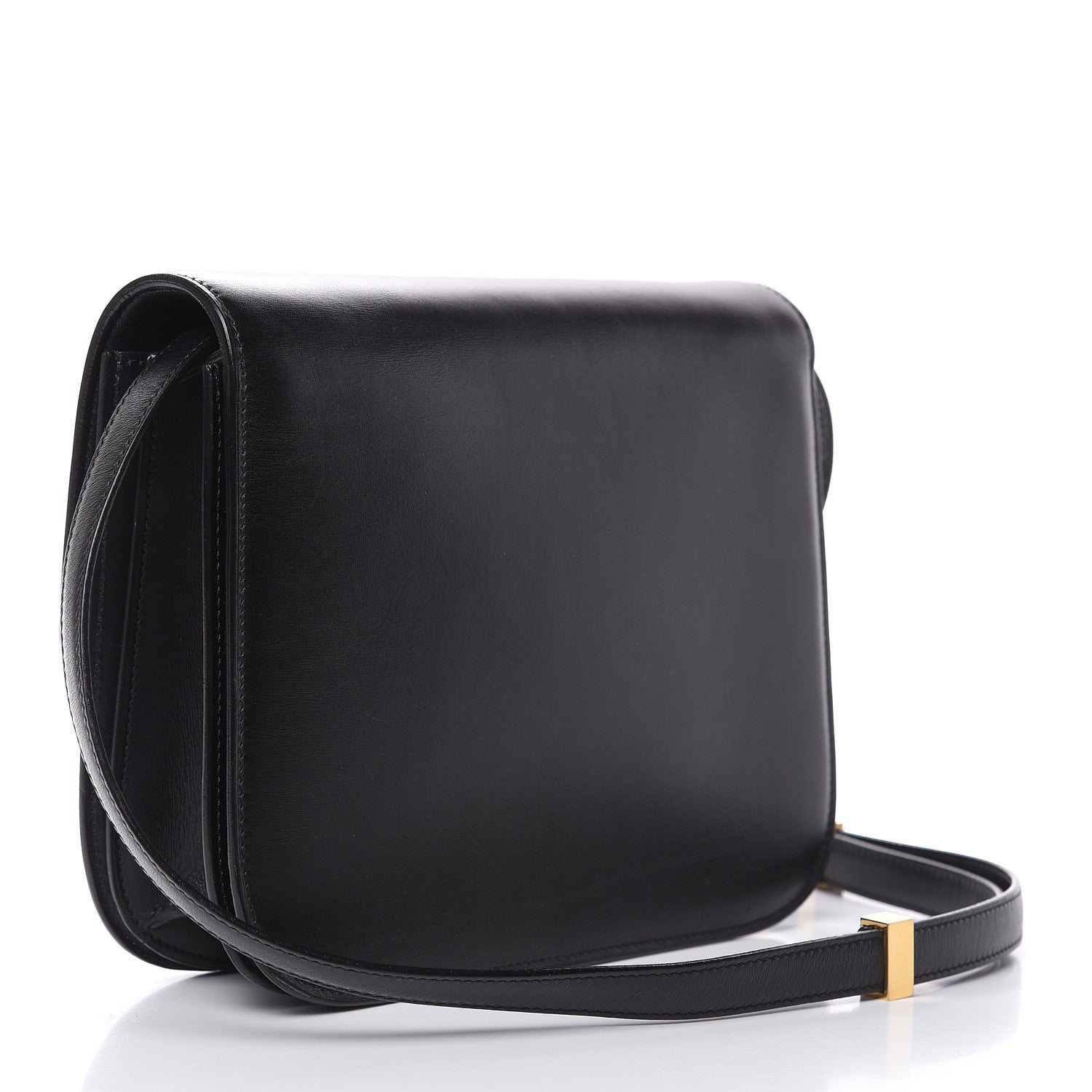 Celine Box Calfskin Medium Classic Box Flap Bag Black 3 of 13