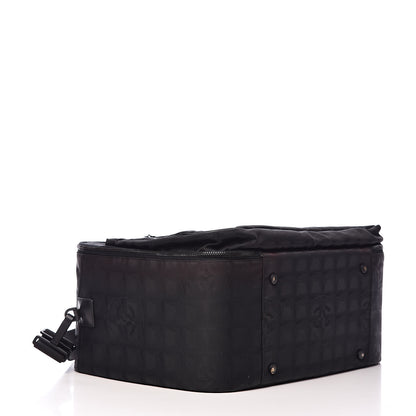 Chanel Nylon Travel Small Suitcase Black 4 of 15