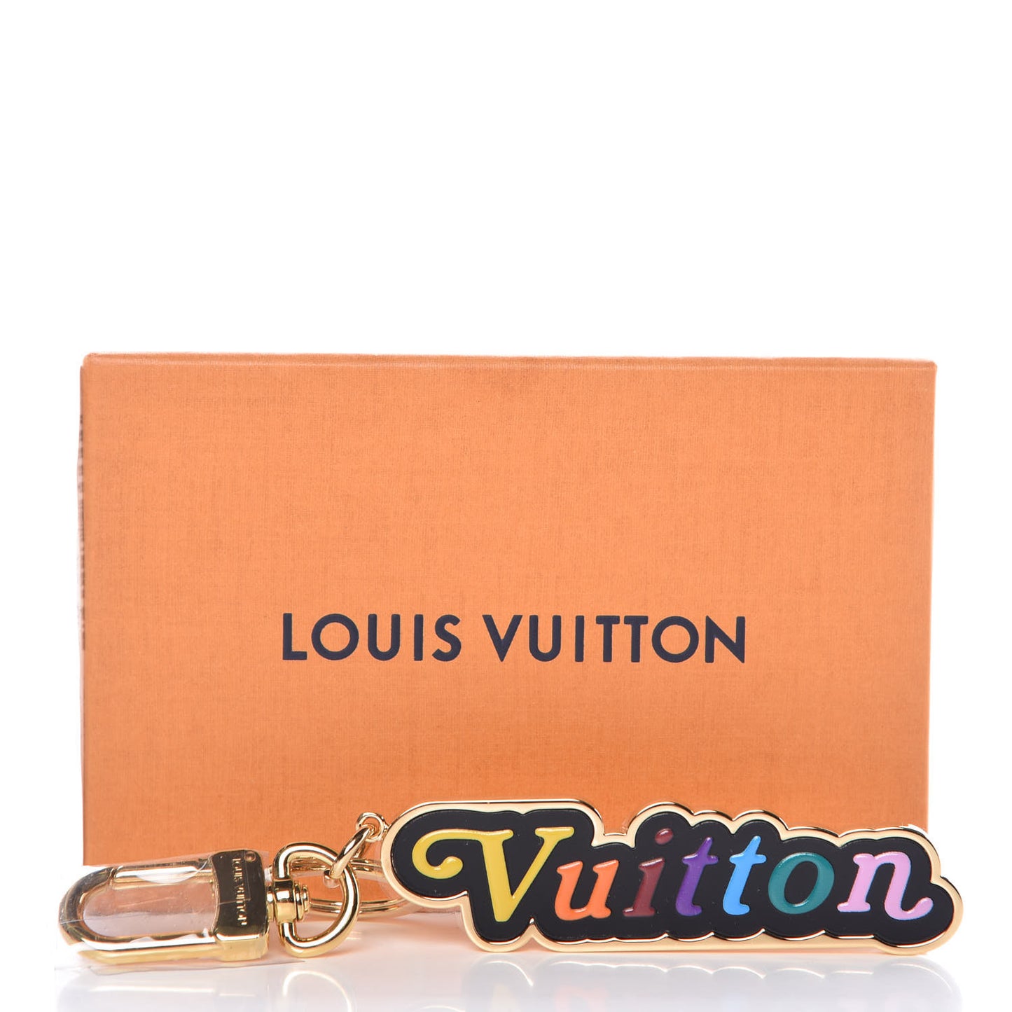 New Wave Bag Charm Key Holder Multicolor