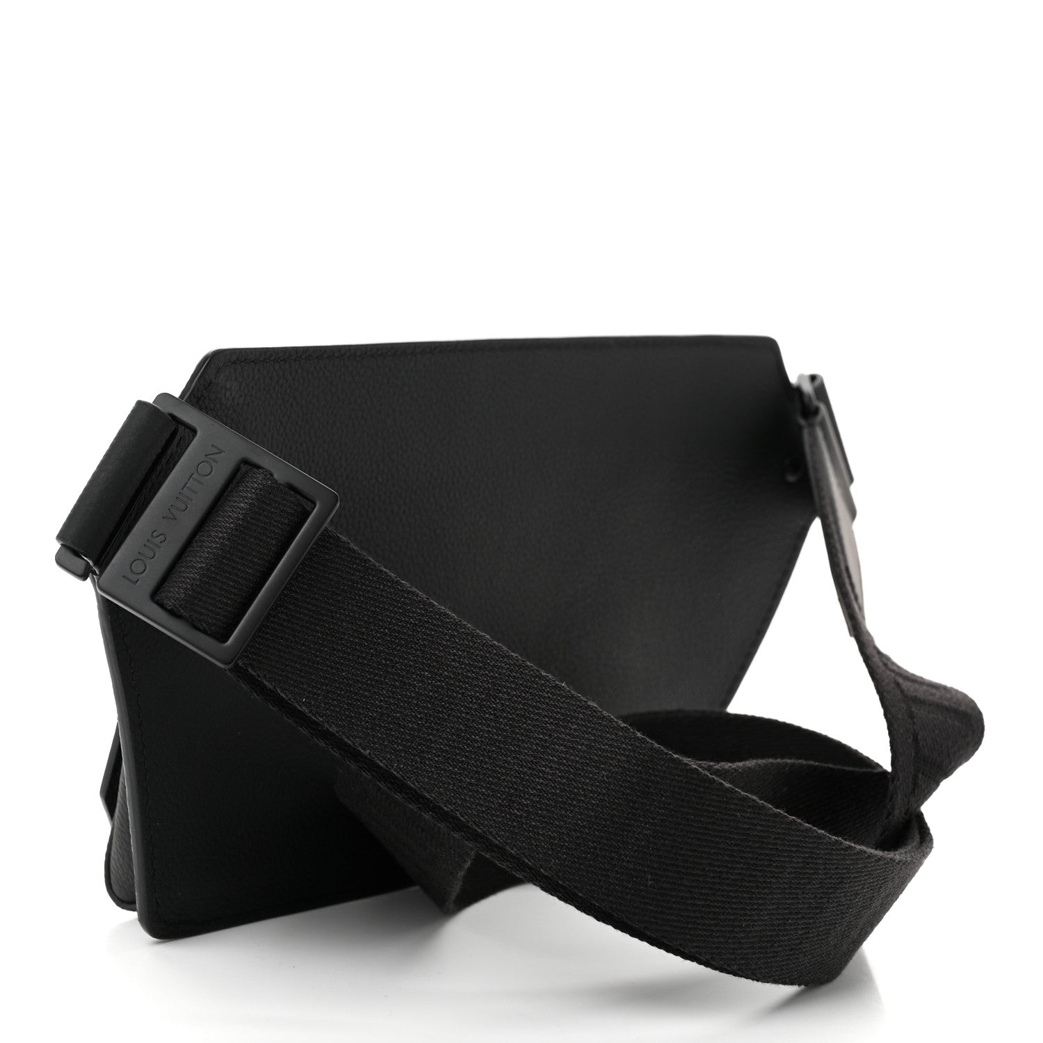 Louis Vuitton Grained Calfskin Aerogram Takeoff Sling Black 3 of 10
