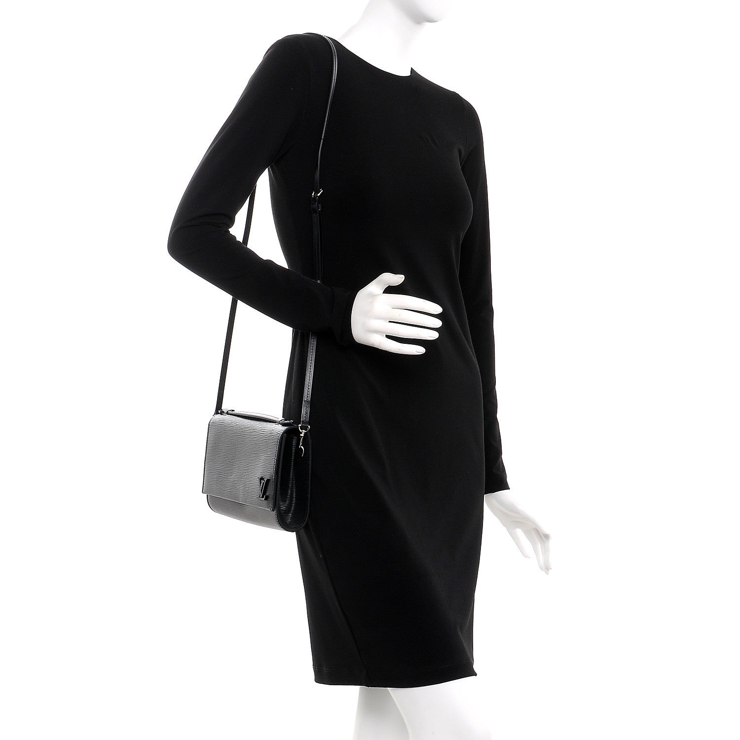 Louis Vuitton Epi Clery Black 2 of 6