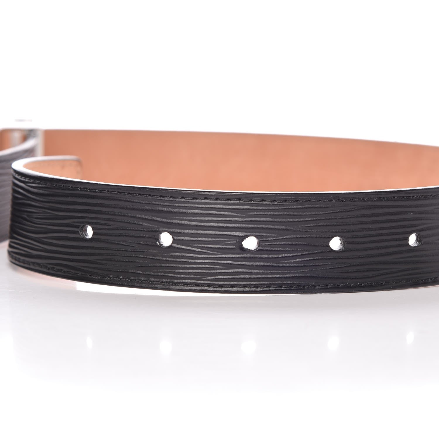 Louis Vuitton Epi LV Initiales Belt 95 38 Black 8 of 8