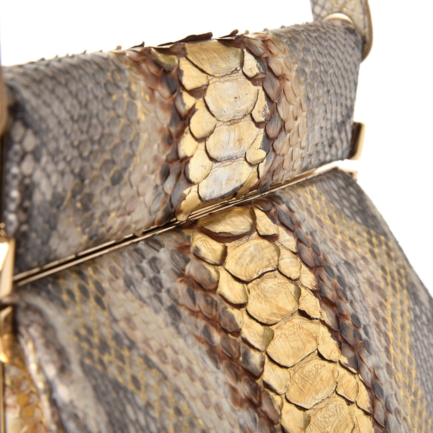 Christian Dior Python Babe Frame Bag 12 of 14
