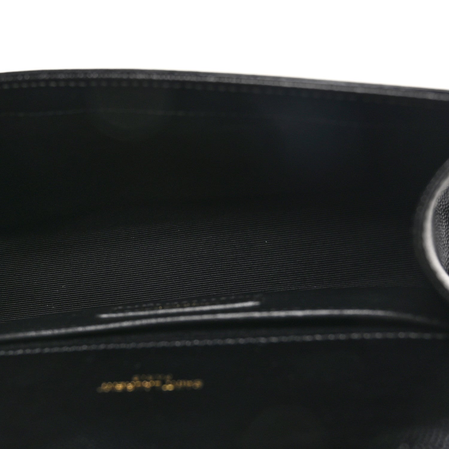 Saint Laurent Grain De Poudre Small Monogram Kate Satchel Black 5 of 10