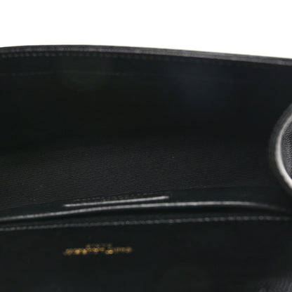 Saint Laurent Grain De Poudre Small Monogram Kate Satchel Black 5 of 10