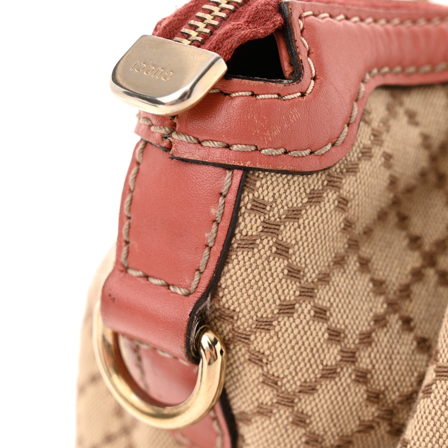 Gucci Diamante Medium Sukey Top Handle Bag Coral 13 of 21