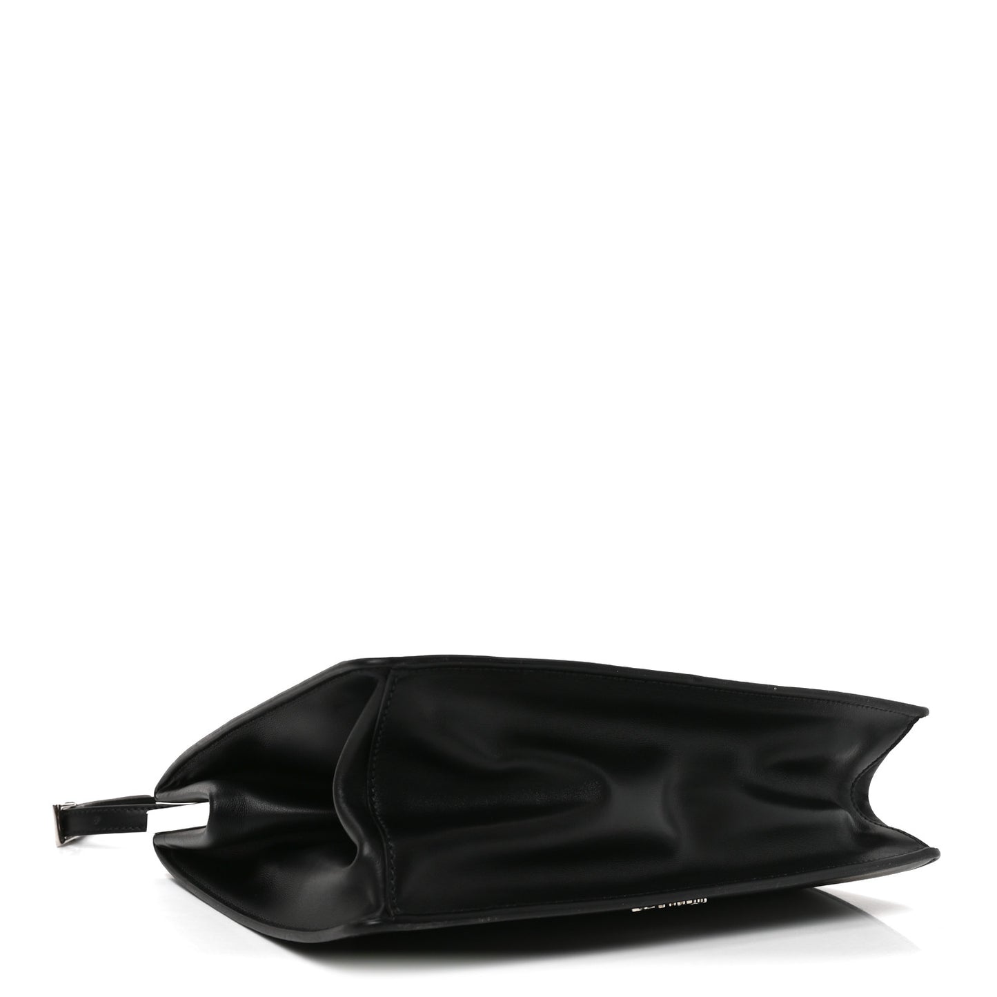 City Calfskin Palm Tree Print Light Frame Bag Black Mare