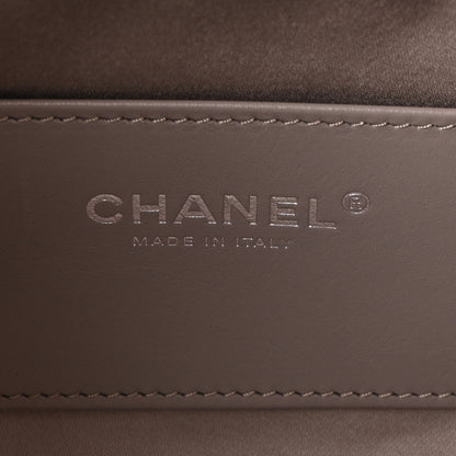 Chanel Caviar Quilted Mini Chanel 25 Handbag Dark Grey 6 of 10