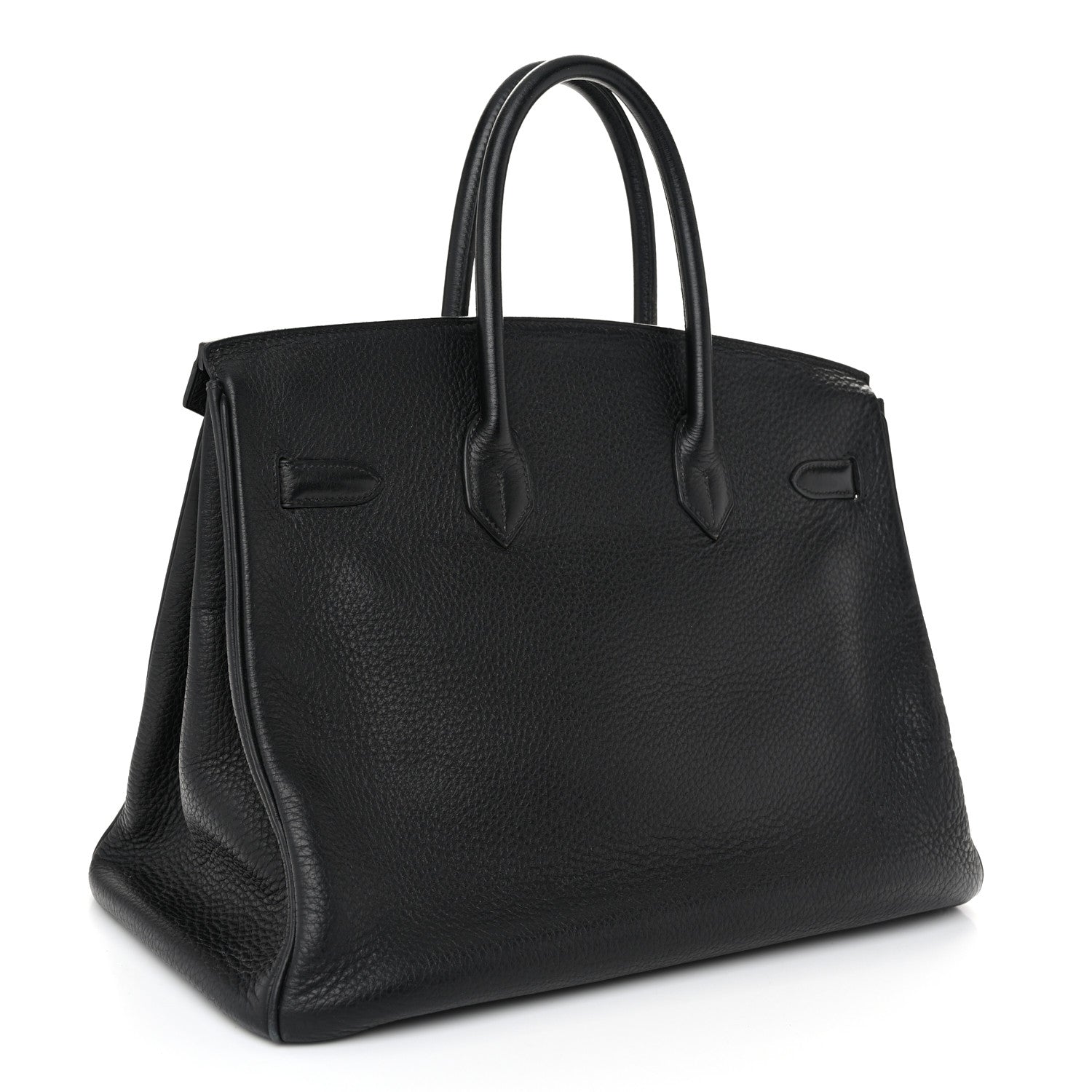 Hermes Taurillon Clemence Birkin 35 Black 3 of 12