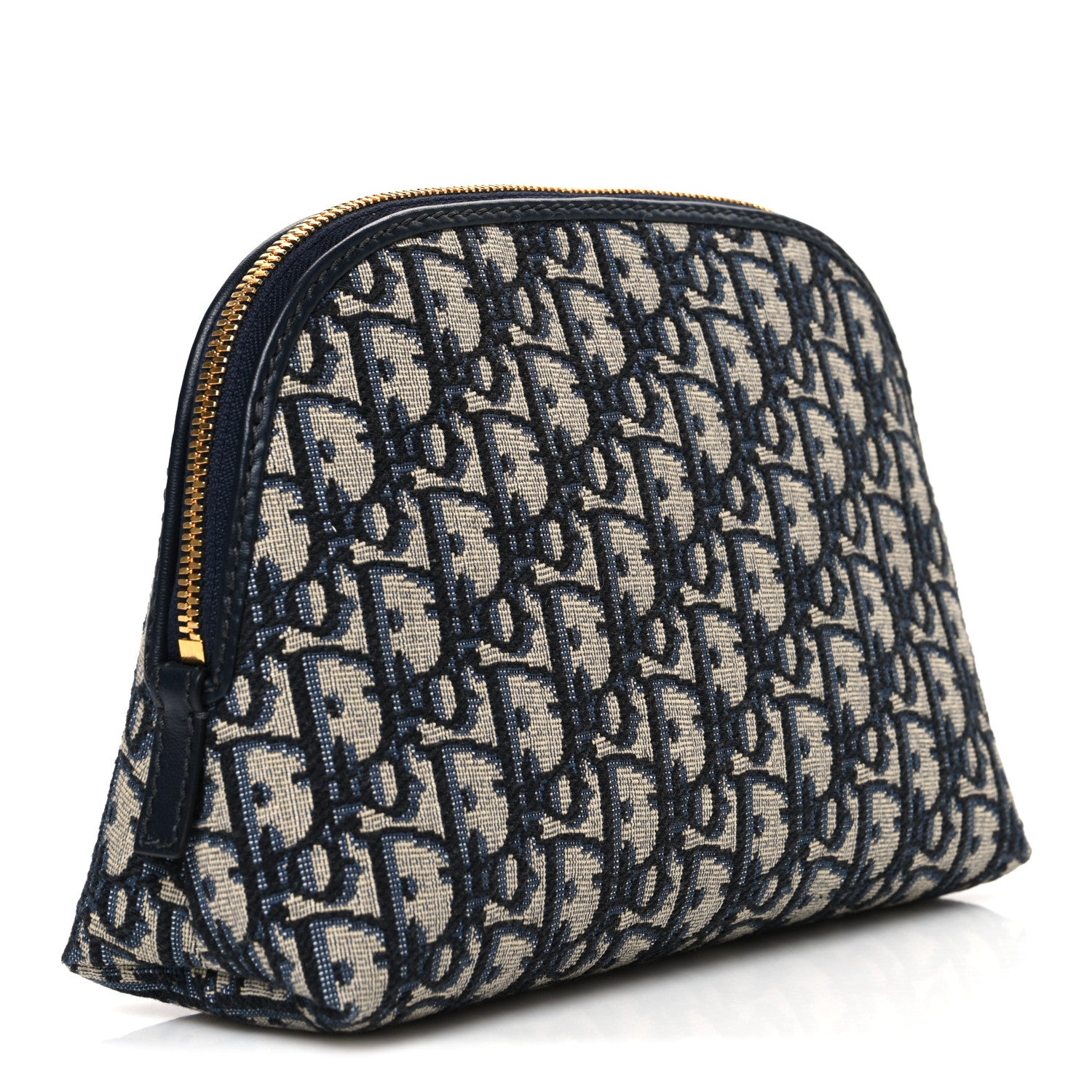 Christian Dior Oblique 30 Montaigne Aphrodite Cosmetic Pouch Blue 3 of 7