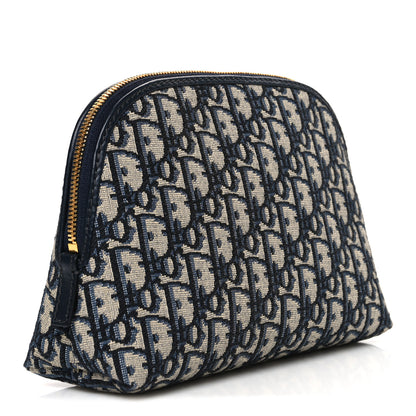 Christian Dior Oblique 30 Montaigne Aphrodite Cosmetic Pouch Blue 3 of 7