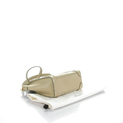 Celine Satin Calfskin Nano Luggage Powder 4 of 8