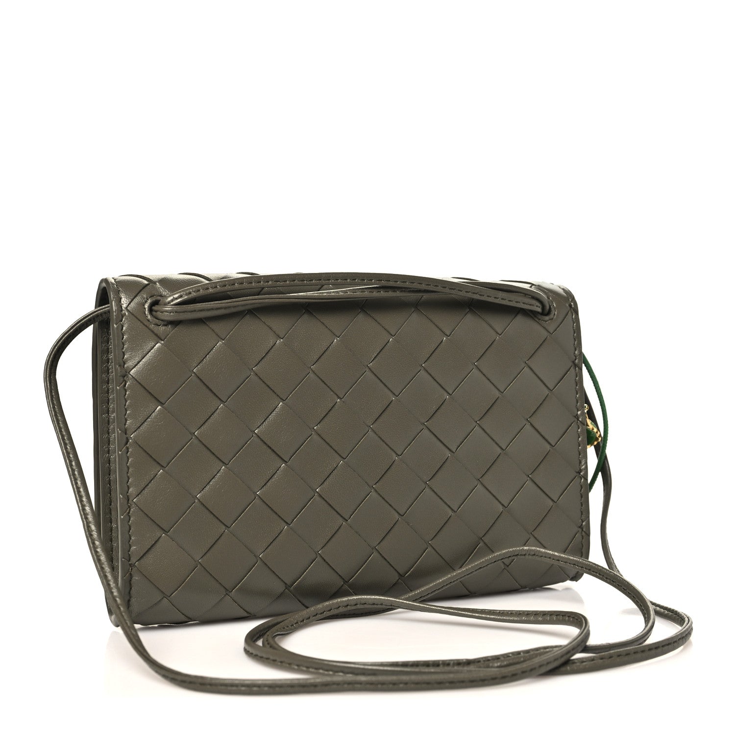 Bottega Veneta Nappa Enamel Intrecciato Daisy Andiamo Pouch Daisy Flow 3 of 9