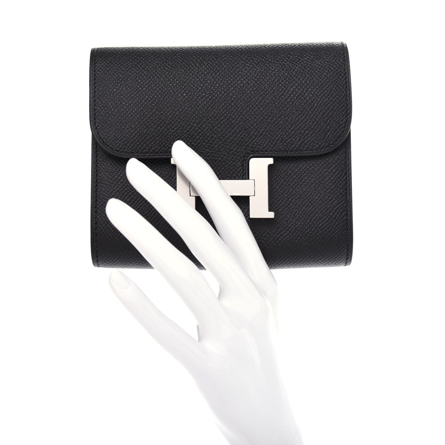 Epsom Constance Compact Passant Wallet Black