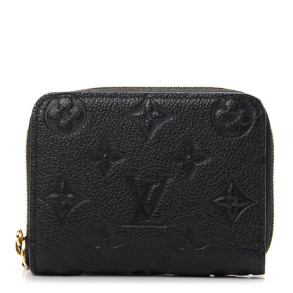 Louis Vuitton Empreinte Zippy Coin Purse Black 1 of 7