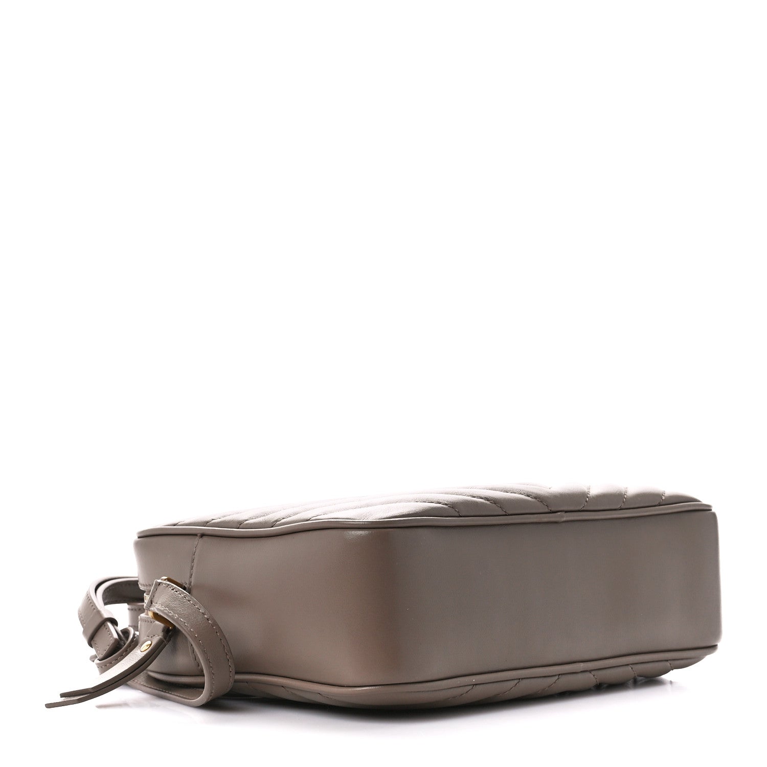 Saint Laurent Calfskin Matelasse Monogram Lou Camera Bag Greyish Brown 4 of 10