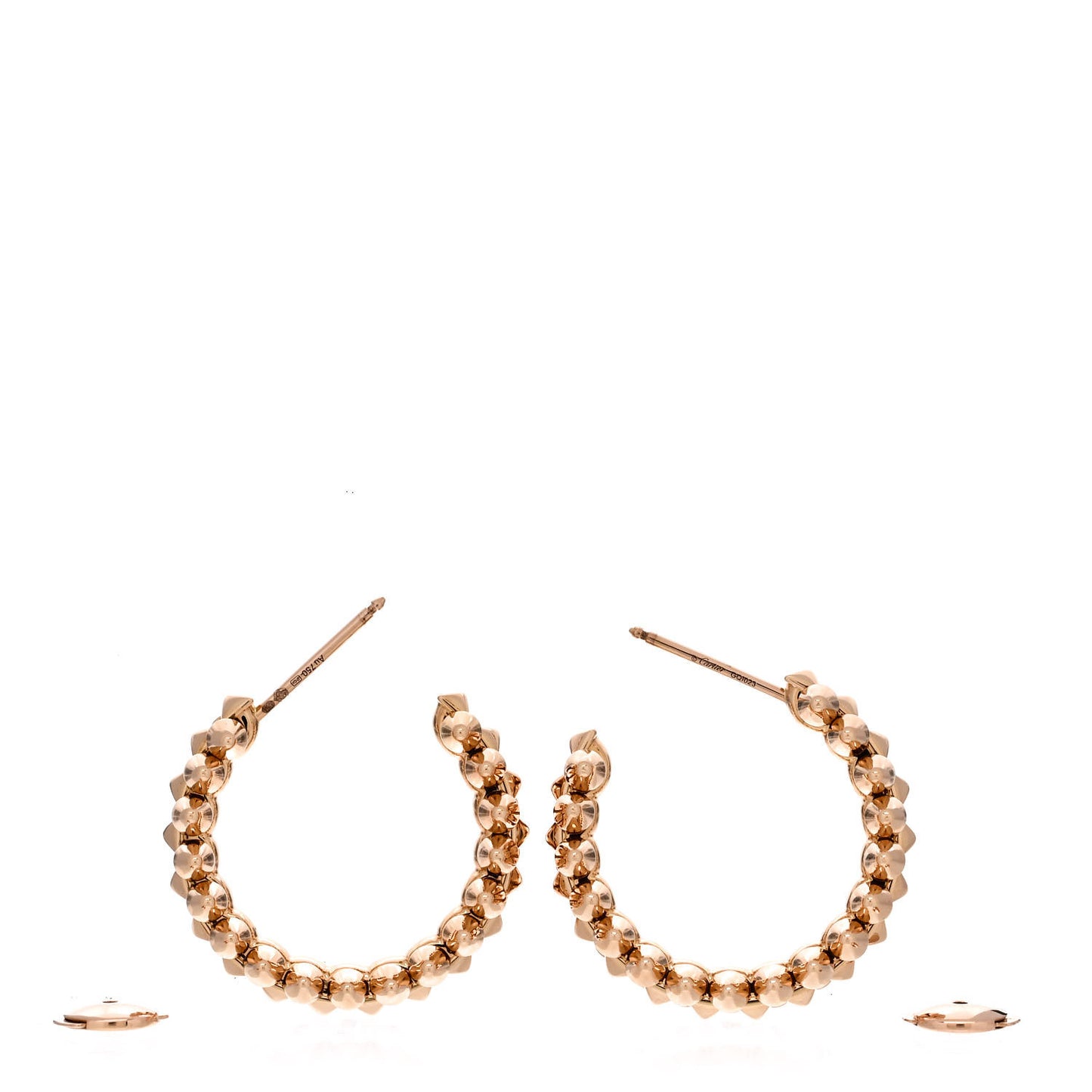 18K Pink Gold Small Clash de Cartier Earrings