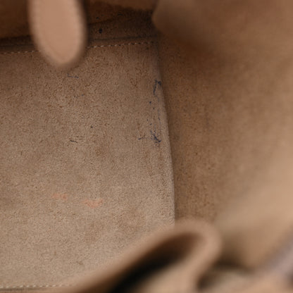 Celine Drummed Calfskin Micro Luggage Dune 12 of 23