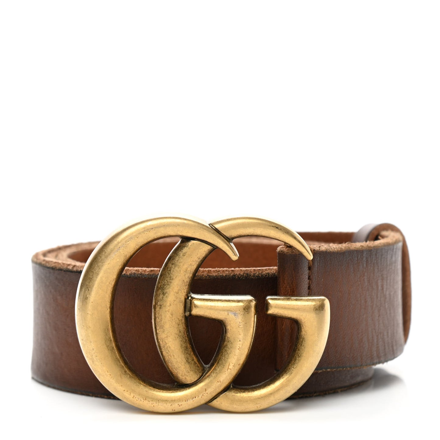 Faded Calfskin Double G 40mm Belt 100 40 Cuir