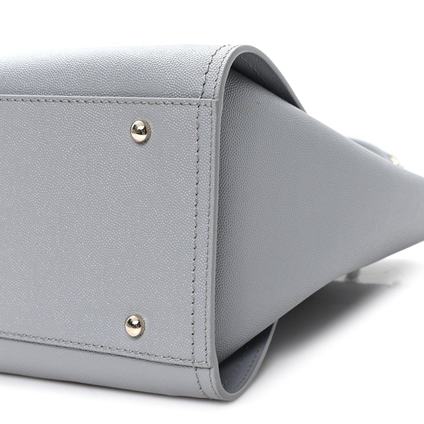 Caviar Studded Small Deauville Tote Grey