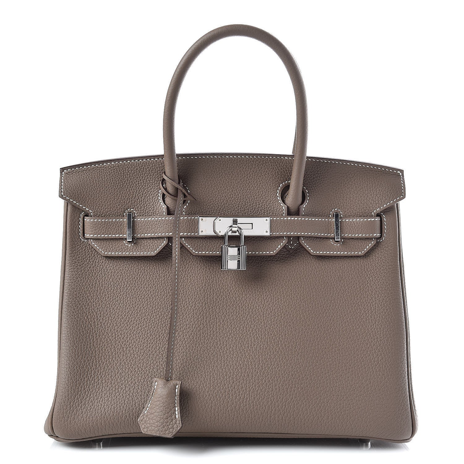Hermes Togo Birkin 30 Etoupe 1 of 32