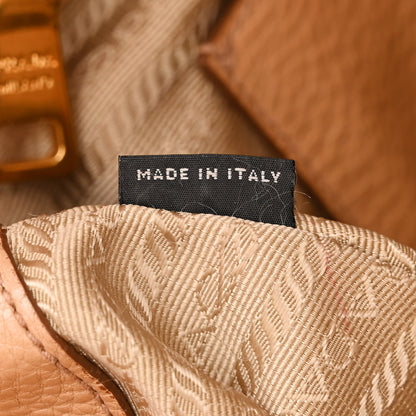 Prada Vitello Daino Side Zip Tote Naturale 7 of 21