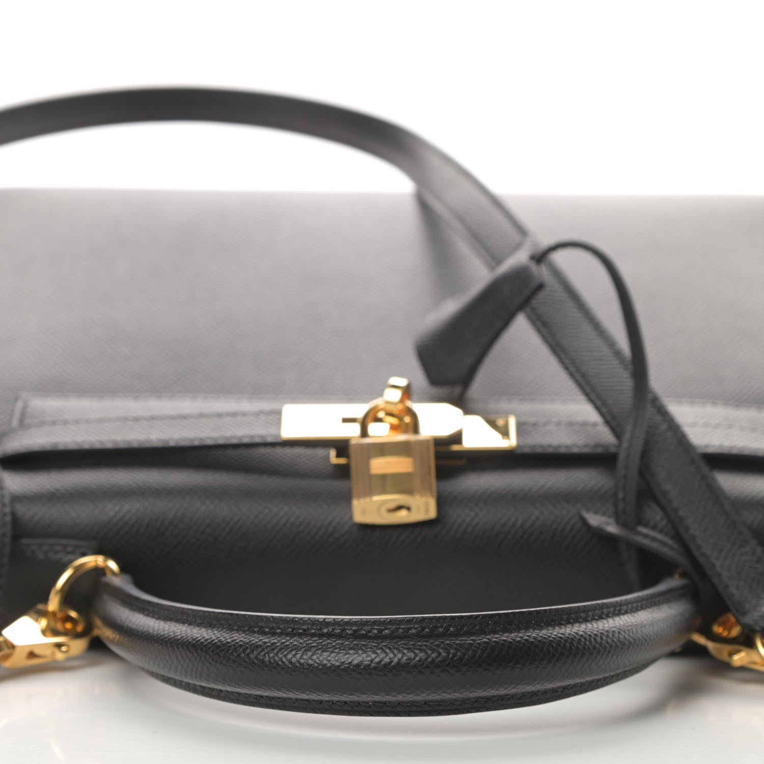 Hermes Epsom Kelly Sellier 28 Black 10 of 40