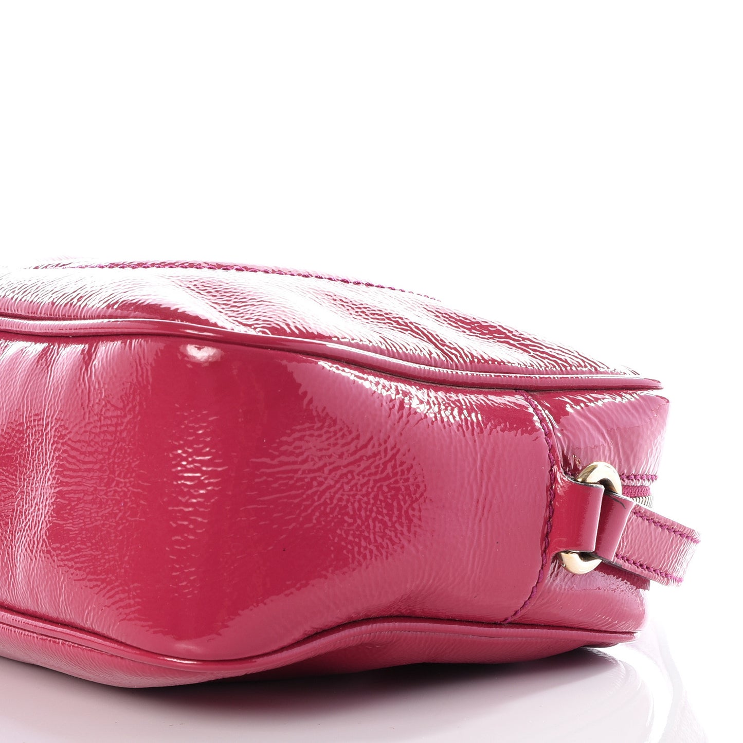 Soft Patent Small Soho Disco Bag Bright Bougainvillea