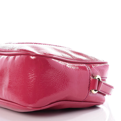 Gucci Soft Patent Small Soho Disco Bag Bright Bougainvillea 11 of 12