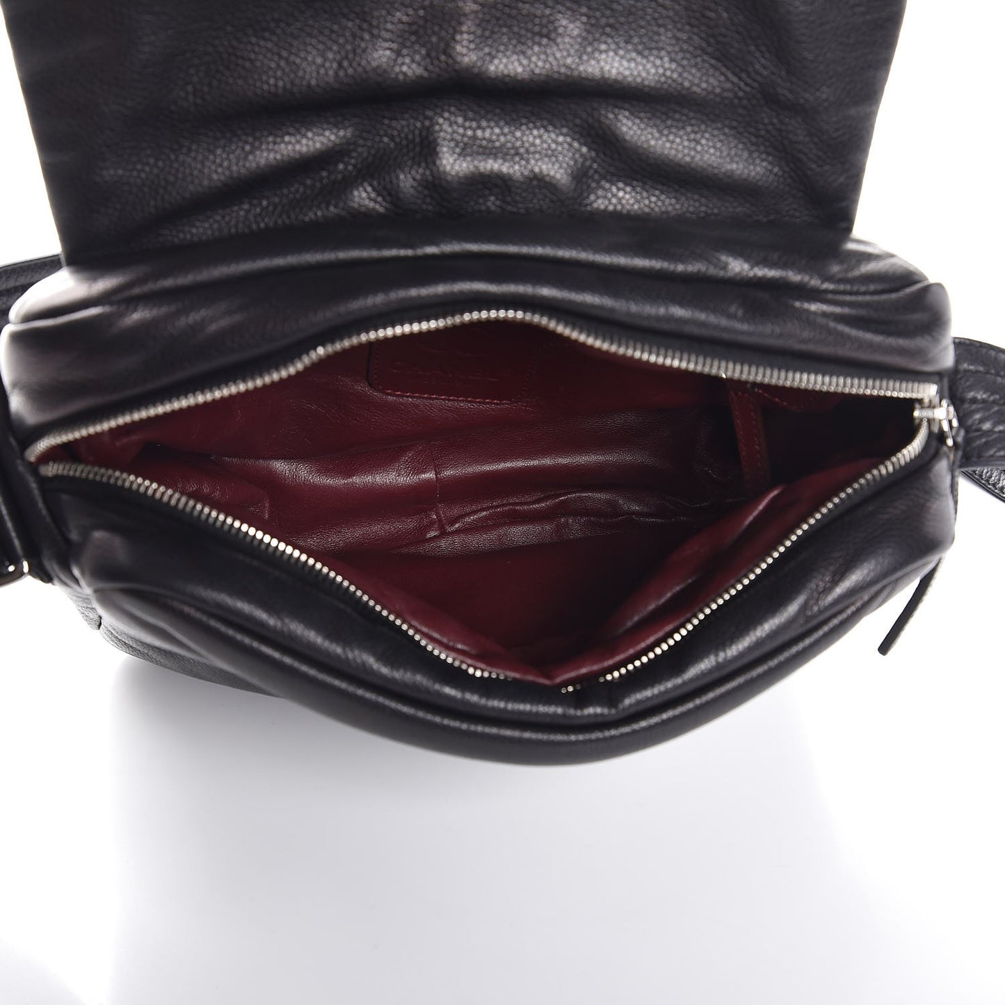 Caviar Quilted Small Coco Cocoon Messenger Black