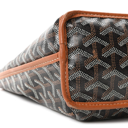 Goyard Goyardine Reversible Mini Anjou Black Gold 9 of 17