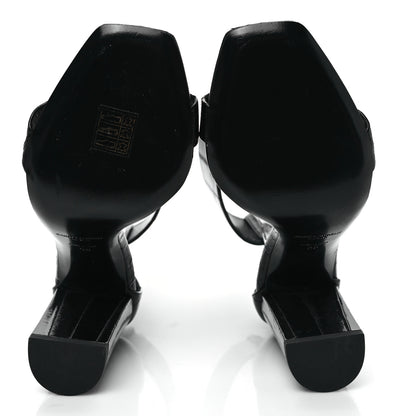 Saint Laurent Anguilla LouLou 105 Buckle Sandals 38 Black 5 of 8