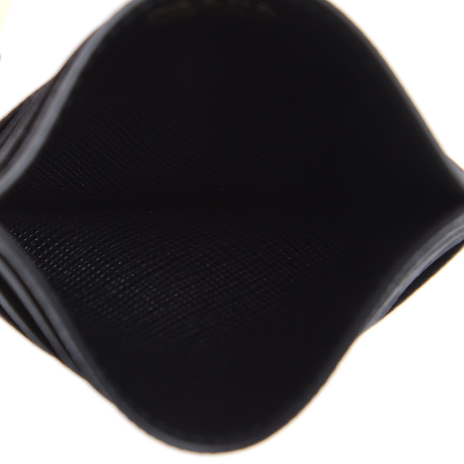 Prada Saffiano Metal Card Holder Black 5 of 7